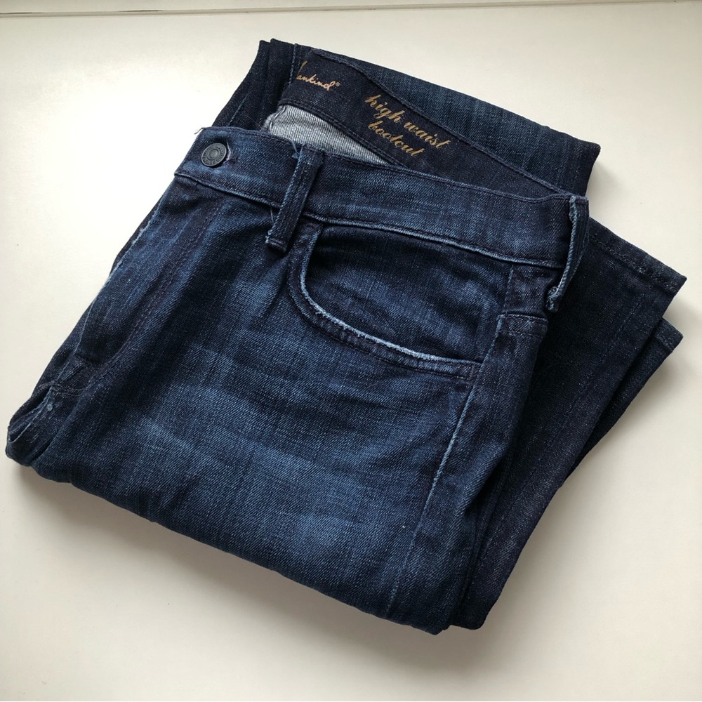 7 for all mankind Bootcut Dark Denim Jeans